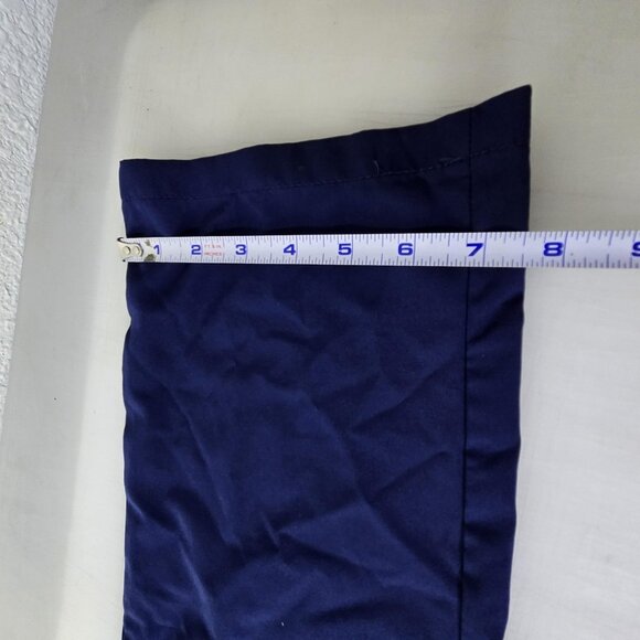 Zinnia Pants Womens XS Navy Blue Wide Leg Stretch Drawstring Pockets Comfort - Picture 10 of 11